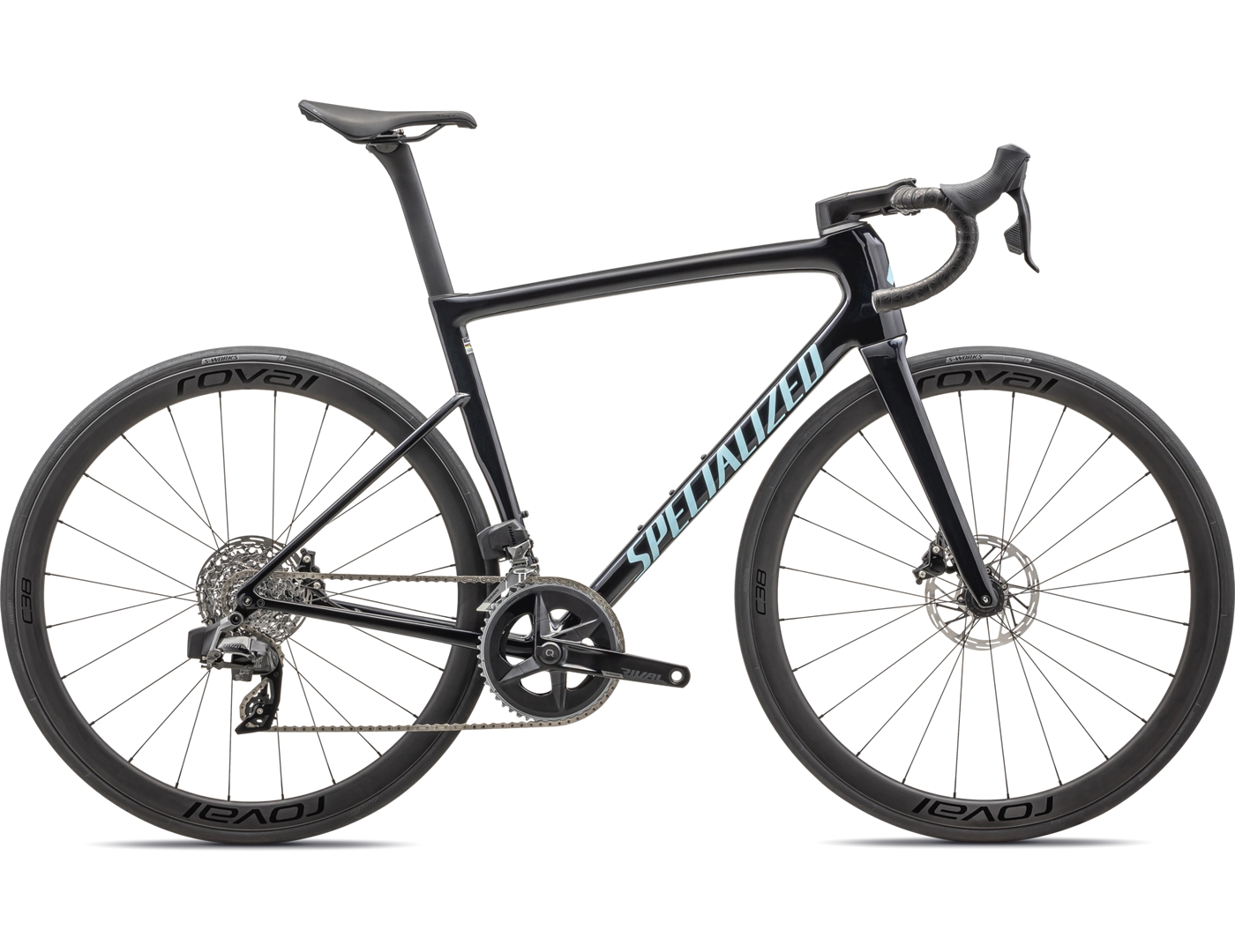2024 Specialized Tarmac SL8 Expert Complete Road Bike - 61cm, GLOSS METALLIC DARK NAVY / ASTRAL BLUE PEARL
