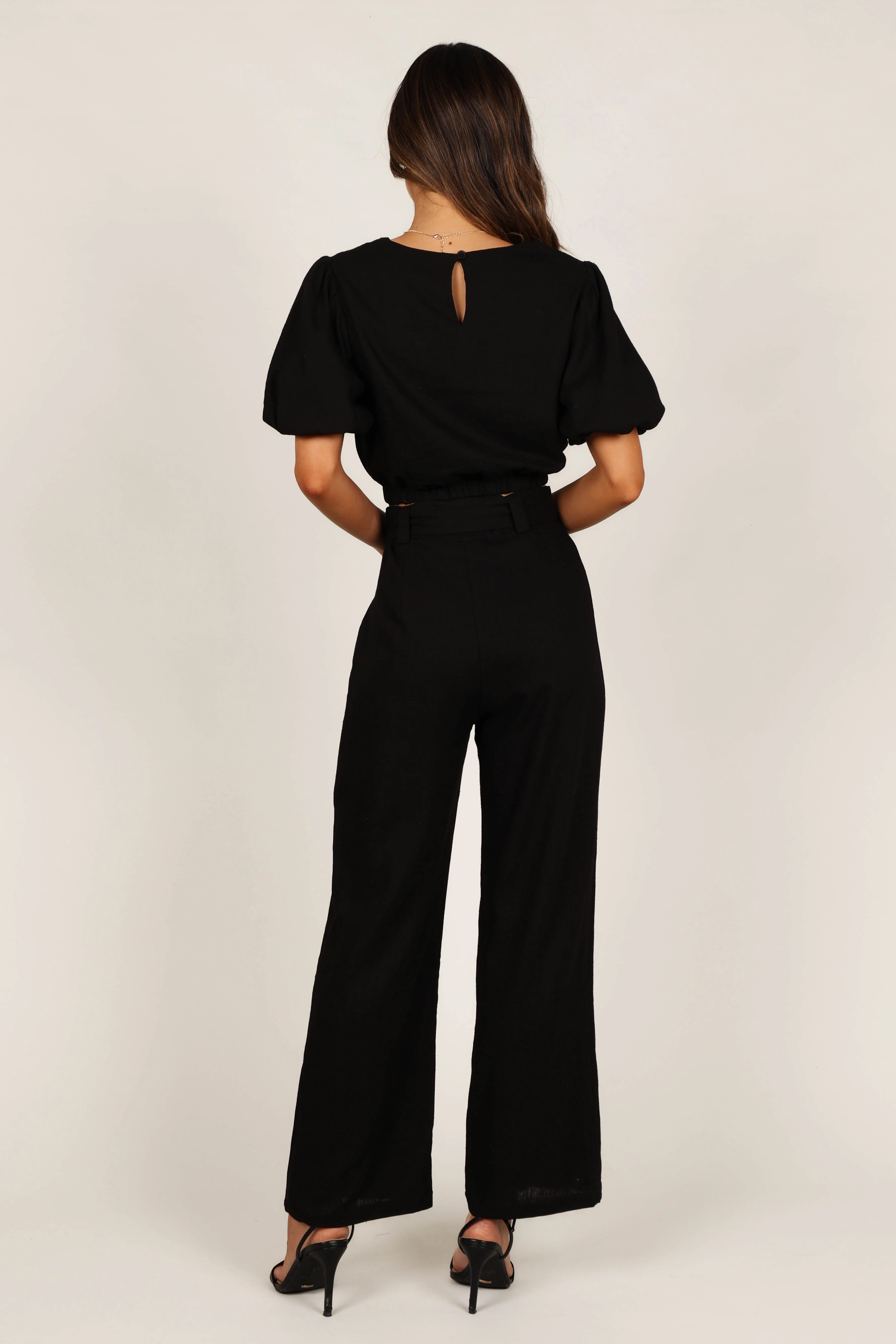 Blakely Pant Two Piece Set - Black