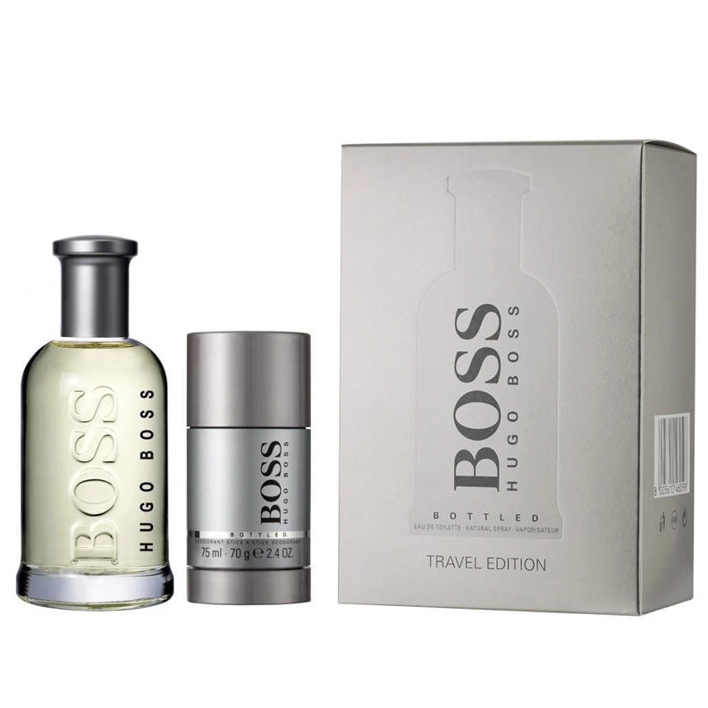 Boss Bottled by Hugo Boss 100ml EDT 2 Piece Gift Set