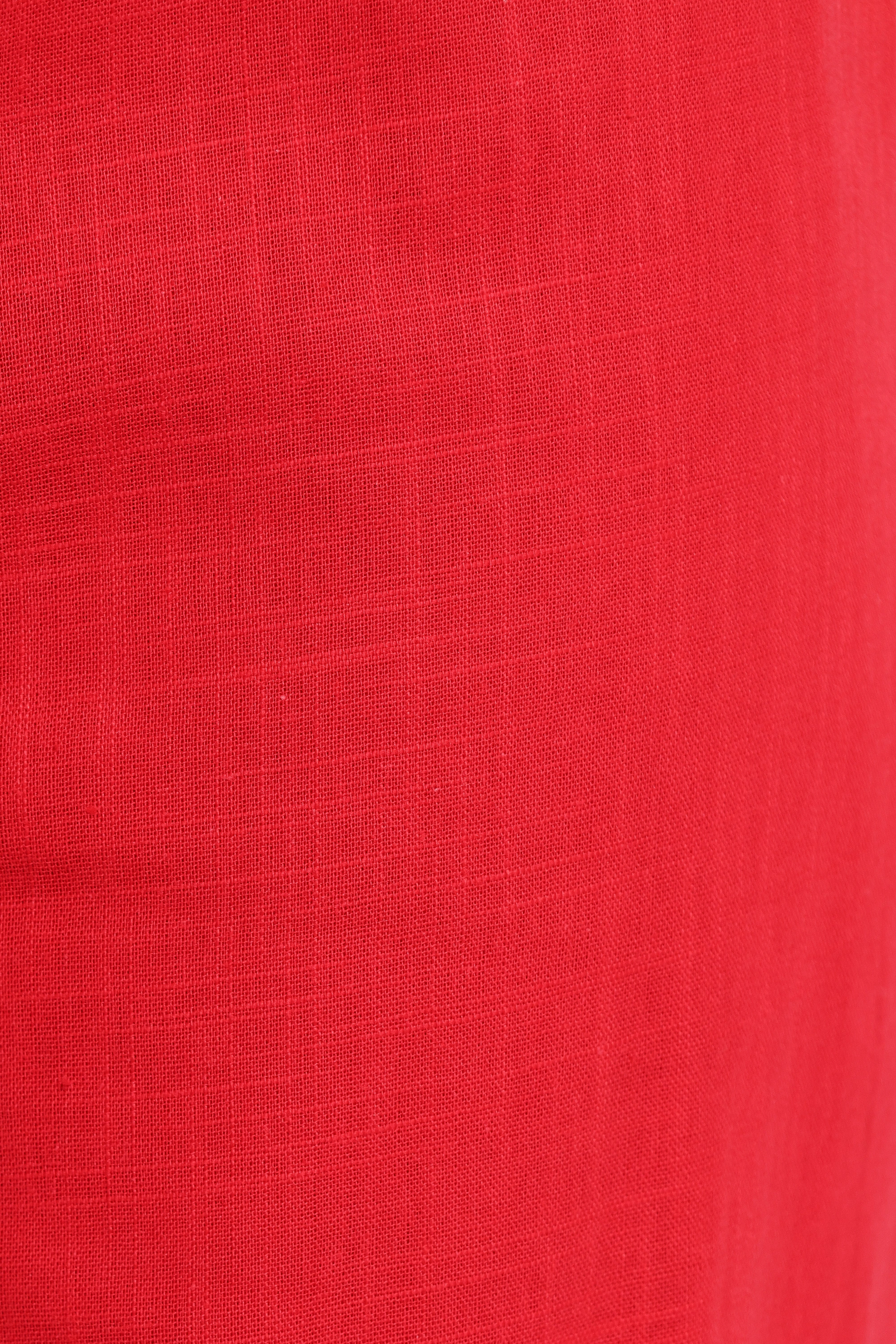 Ember Strapless Tunic Top - Red