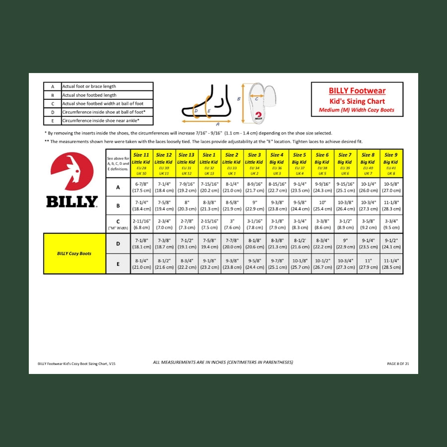 Kid's Billy Cozy Boot 2