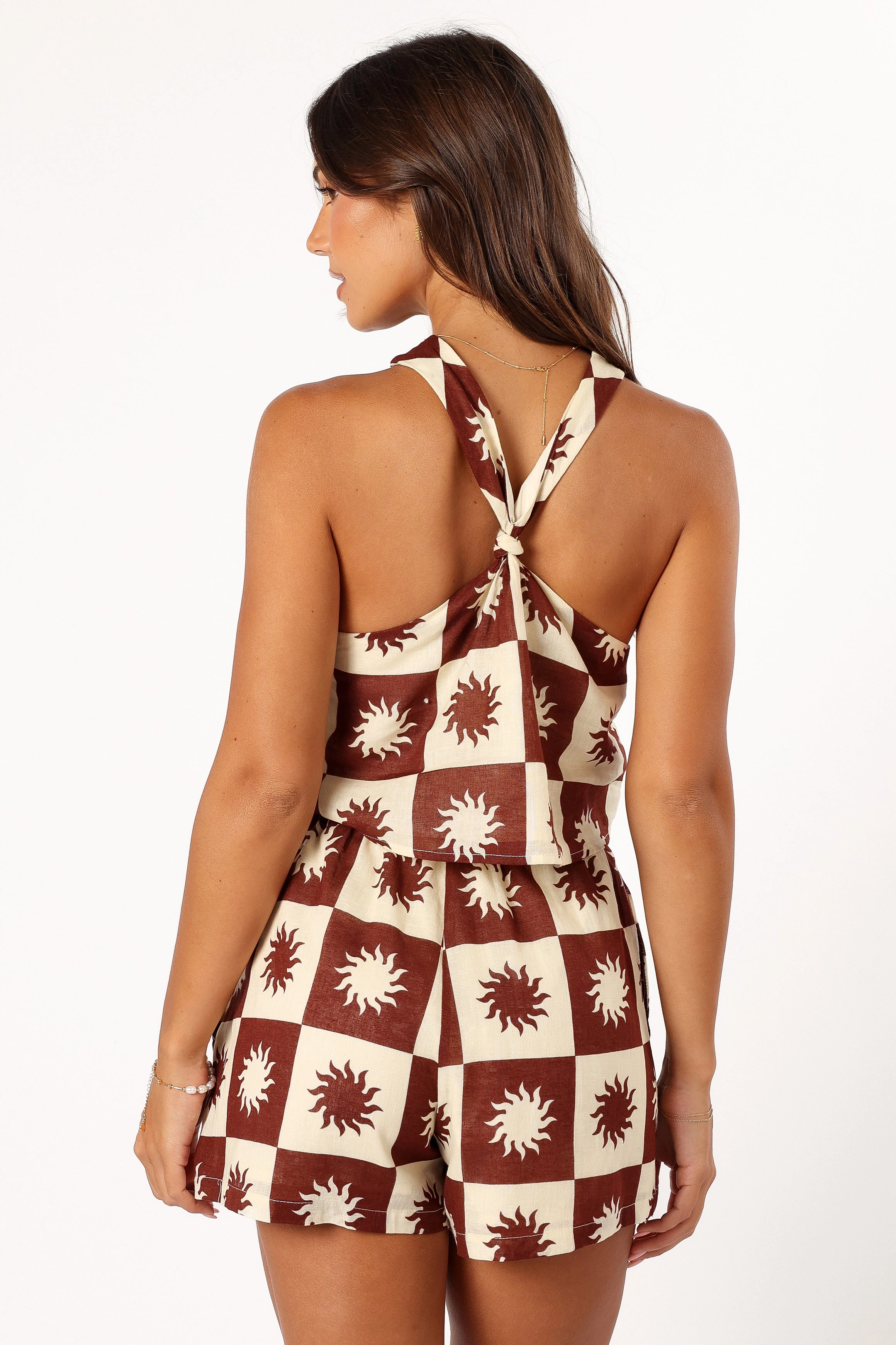 Leo Shorts - Brown Cream