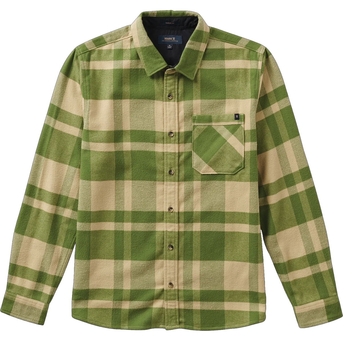 Men's Crossroads Organic Long Sleeve Flannel