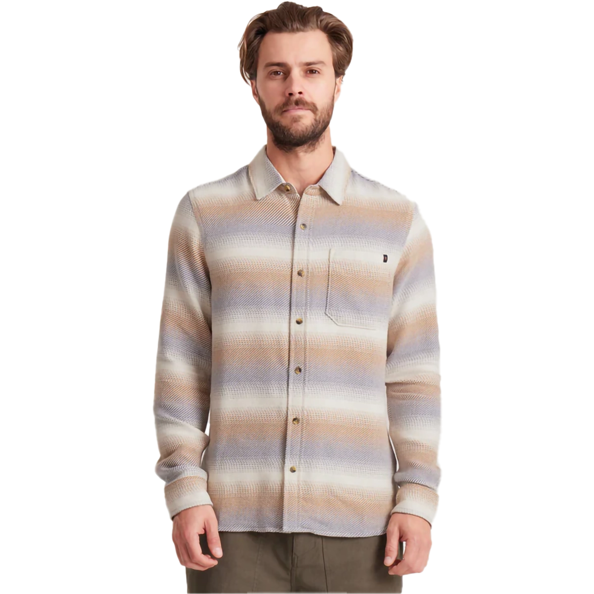 Men's Crossroads Organic Long Sleeve Flannel