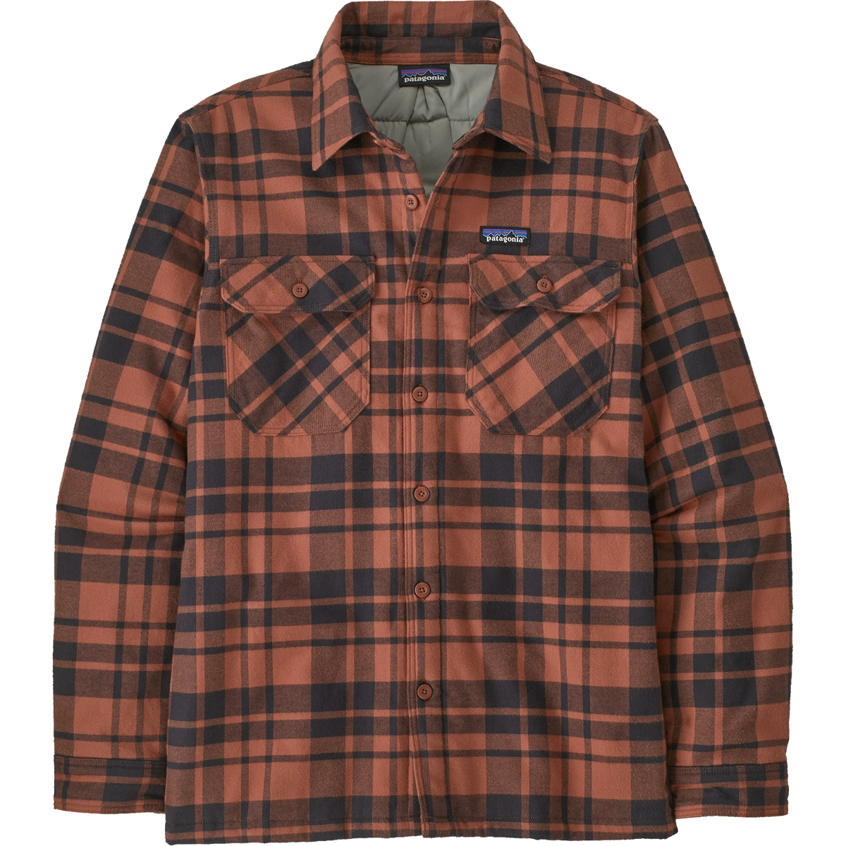 Men's Insulated Organic Cotton Midweight Fjord Flannel Shirt