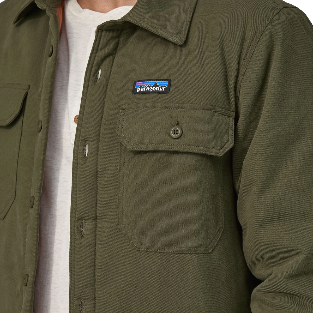 Men's Insulated Organic Cotton Midweight Fjord Flannel Shirt