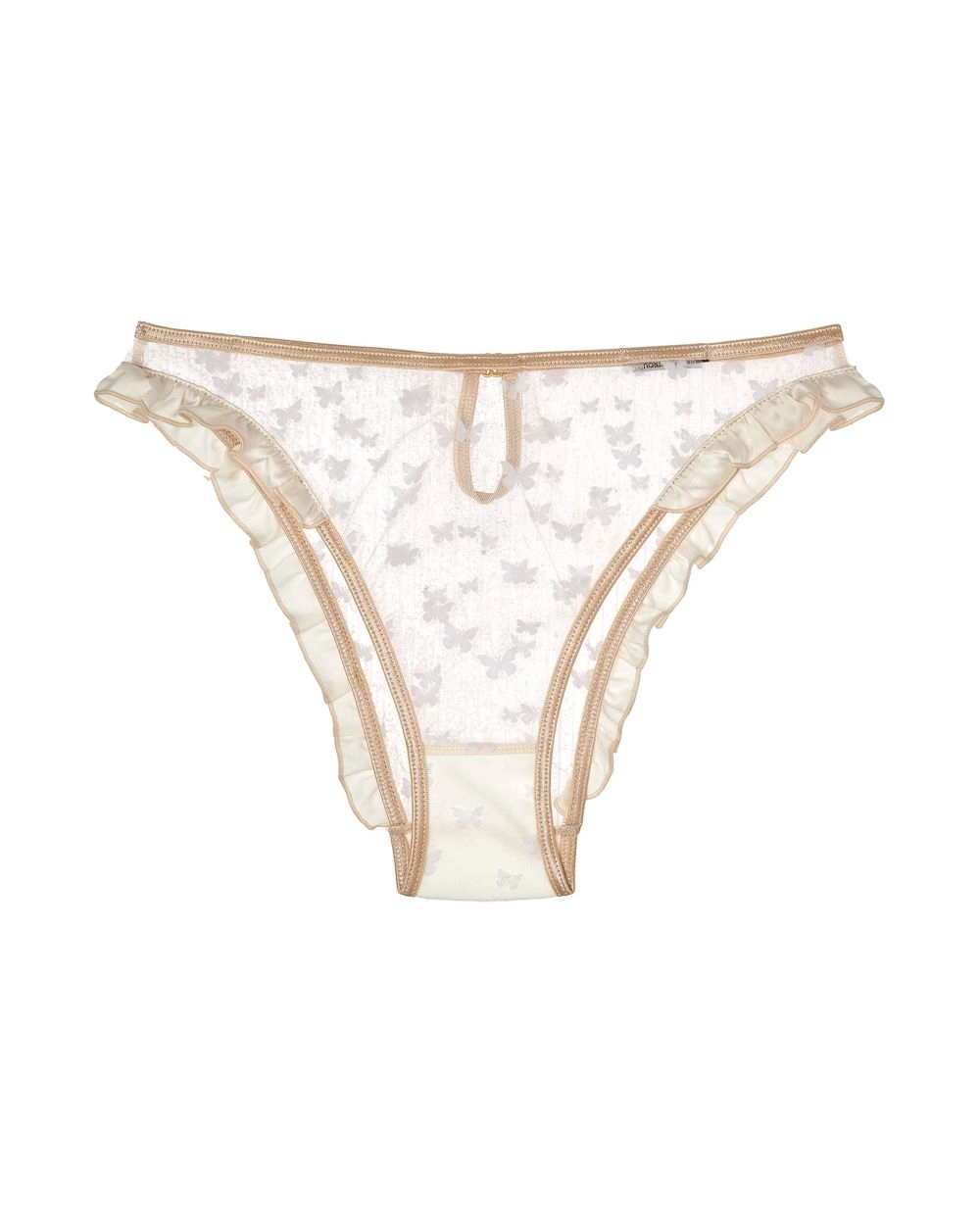 Papillion Briefs with Frills and Silk