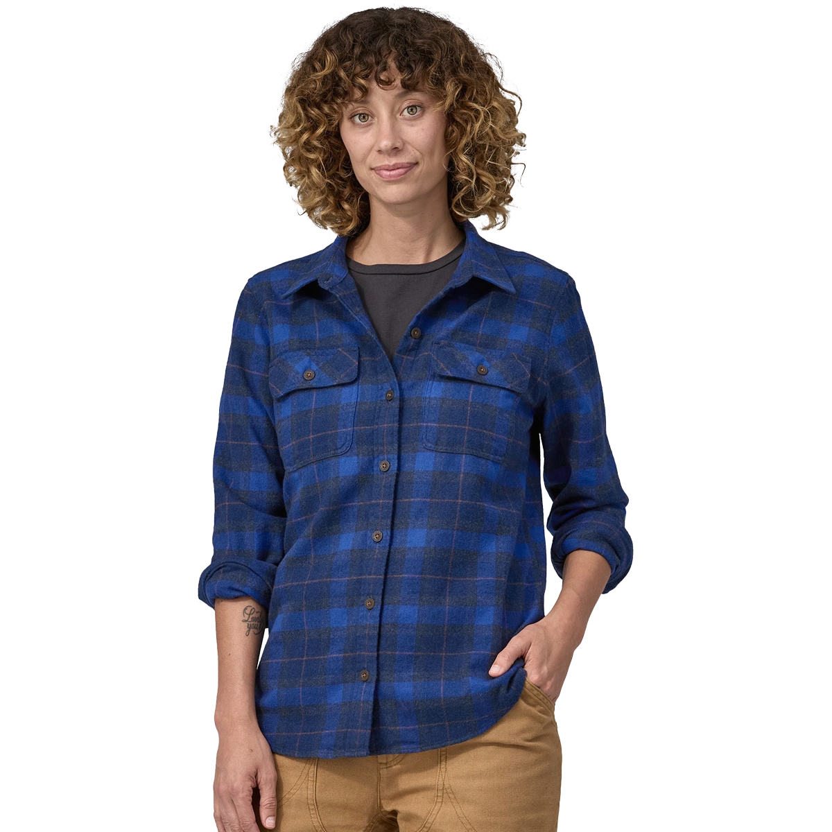 Women's Long Sleeve Midweight Fjord Flannel Shirt